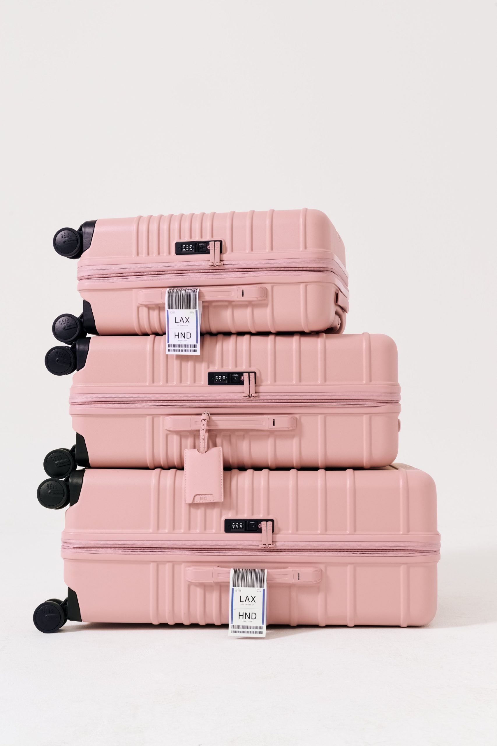The Medium Check-In Roller in Atlas Pink - Image 5