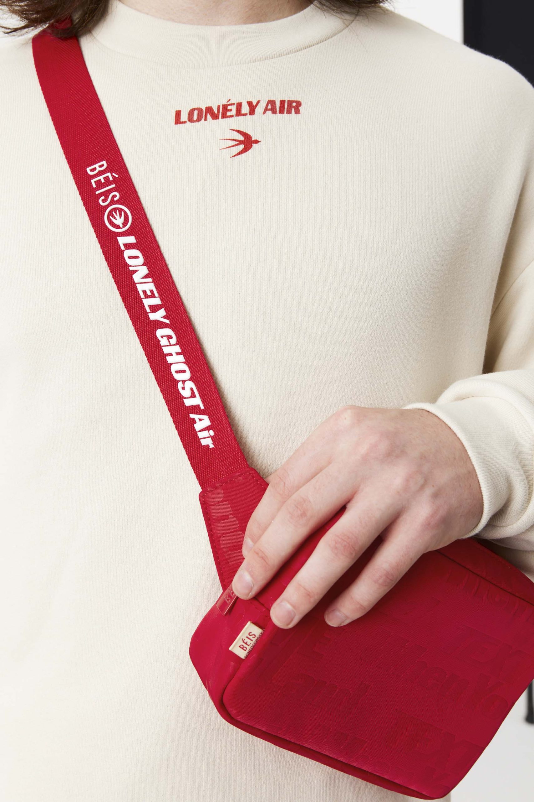 The Belt Bag in Text Me Red - Image 6