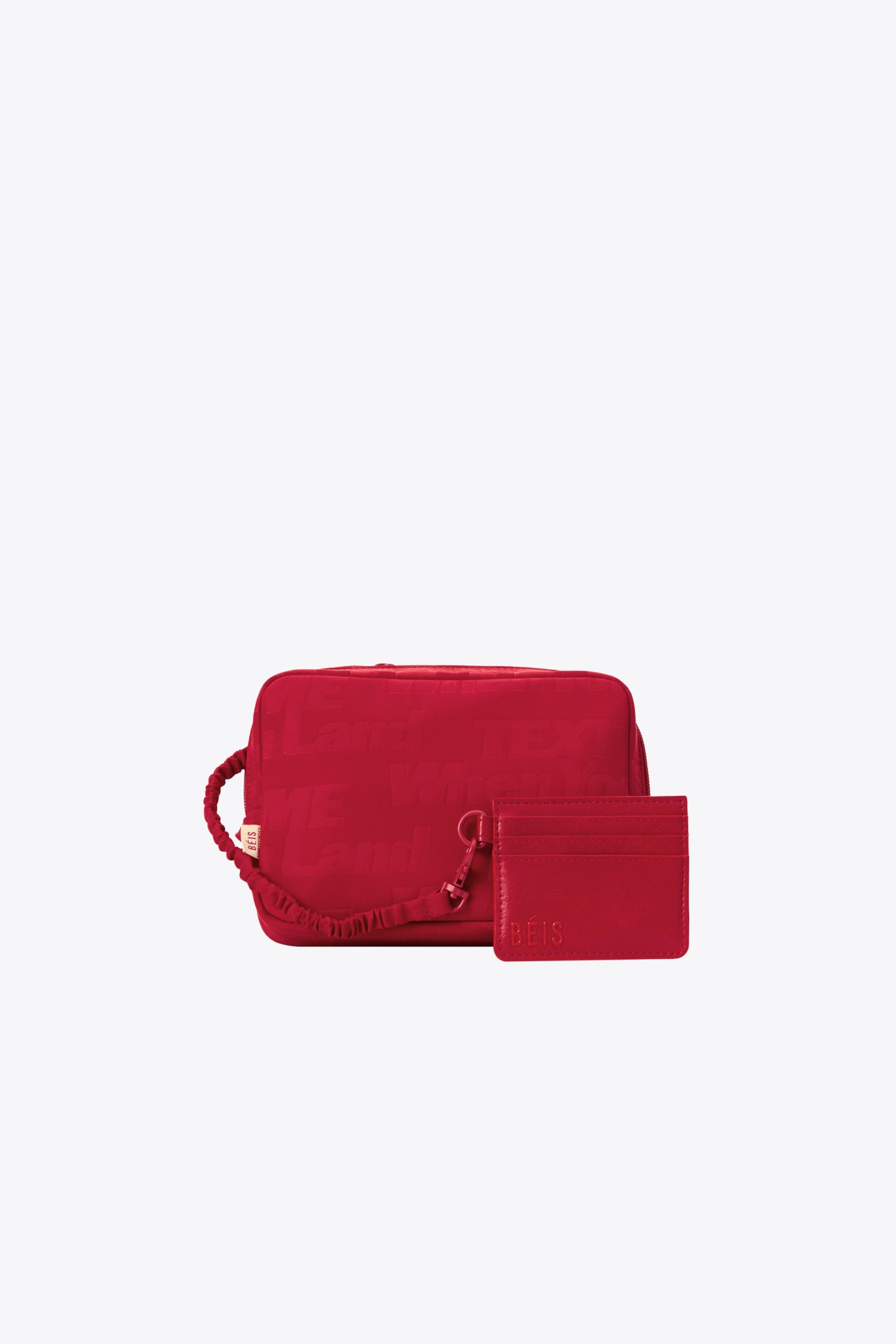 The Belt Bag in Text Me Red - Image 2