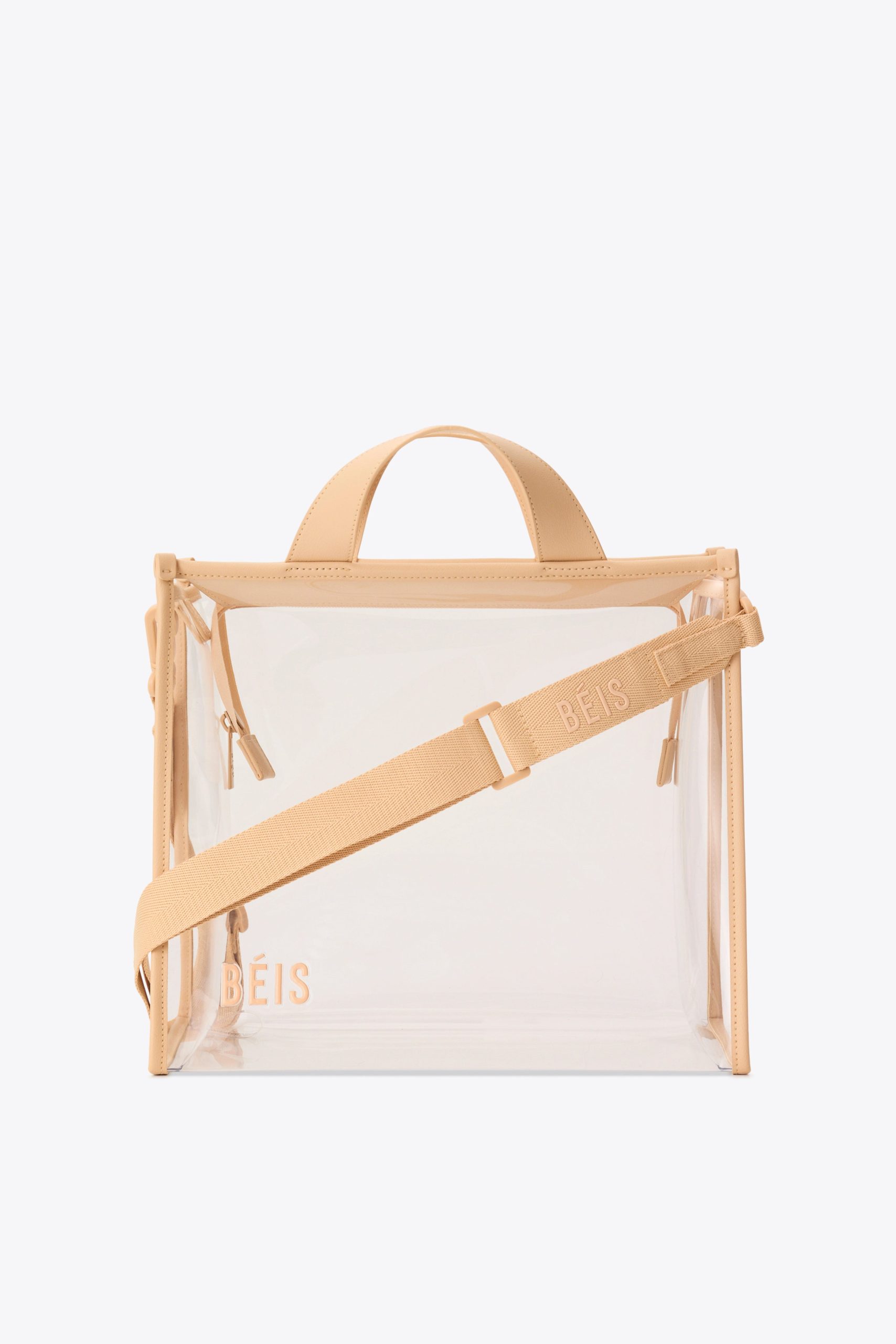 The Stadium Tote in Beige - Image 2