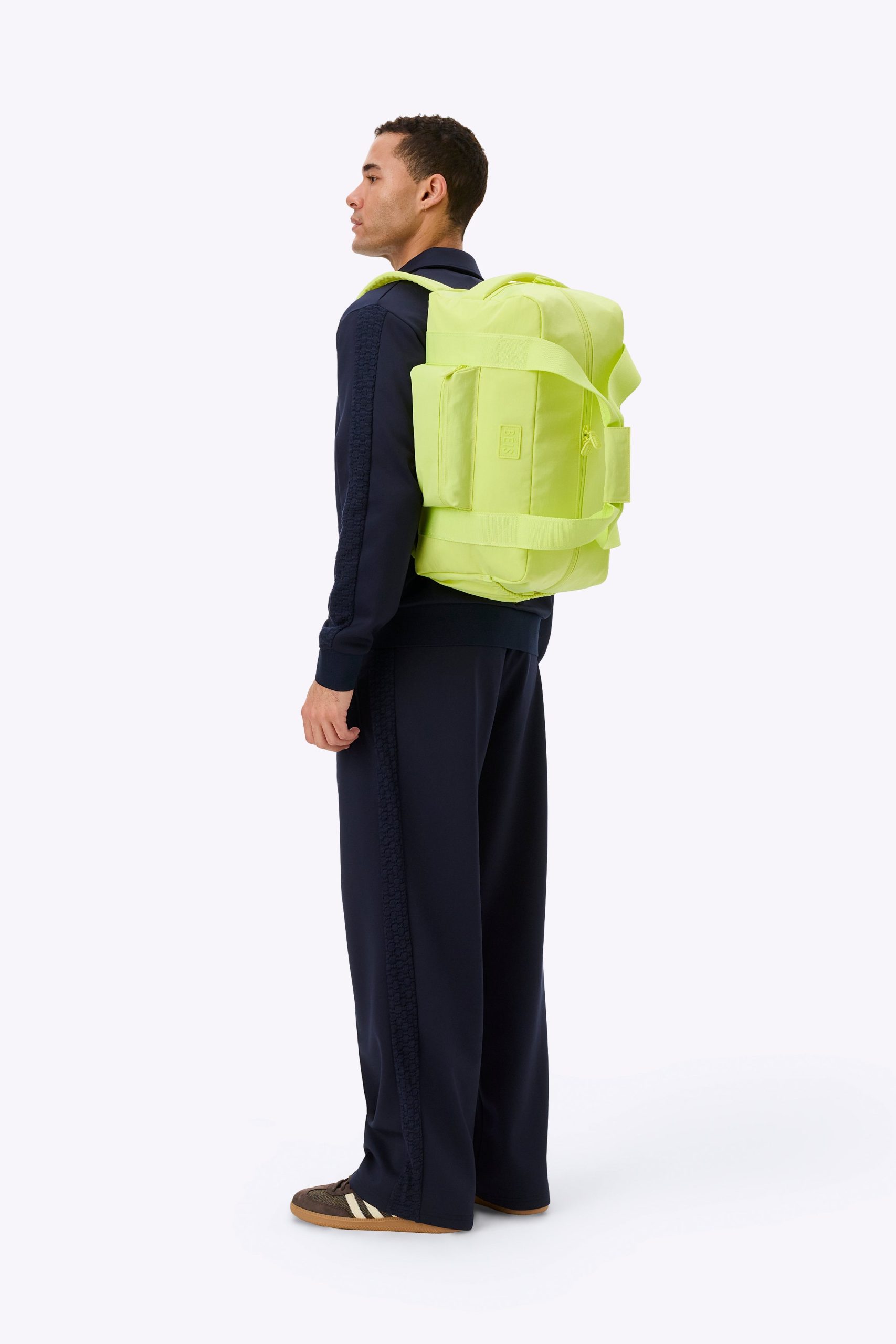 The Sport Duffle Backpack in Limone - Image 4