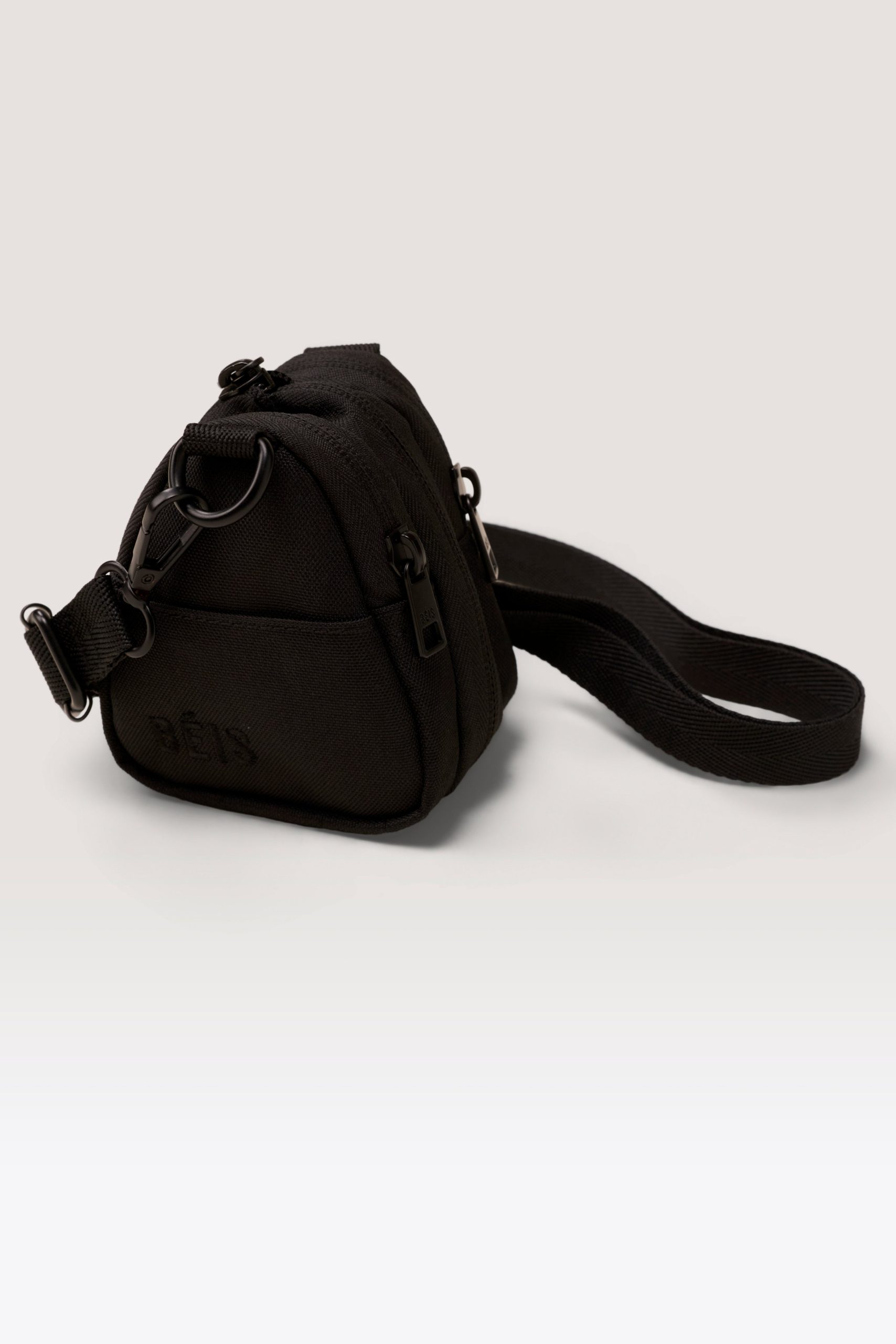 The Expandable Crossbody Charm in Black - Image 3