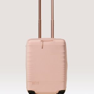 The Carry-On Luggage Cover in Atlas Pink