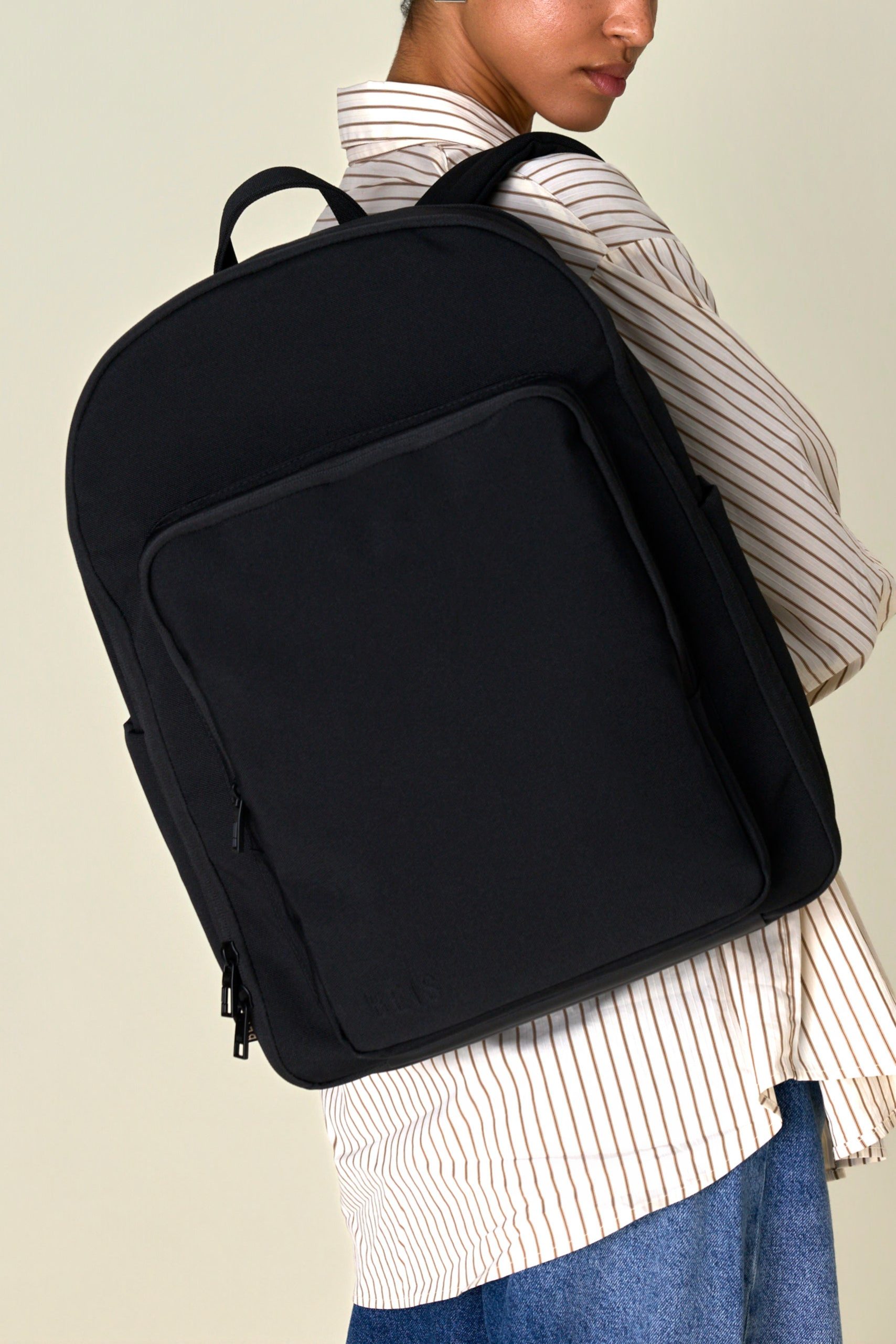 The Travel Backpack in Black - Image 4