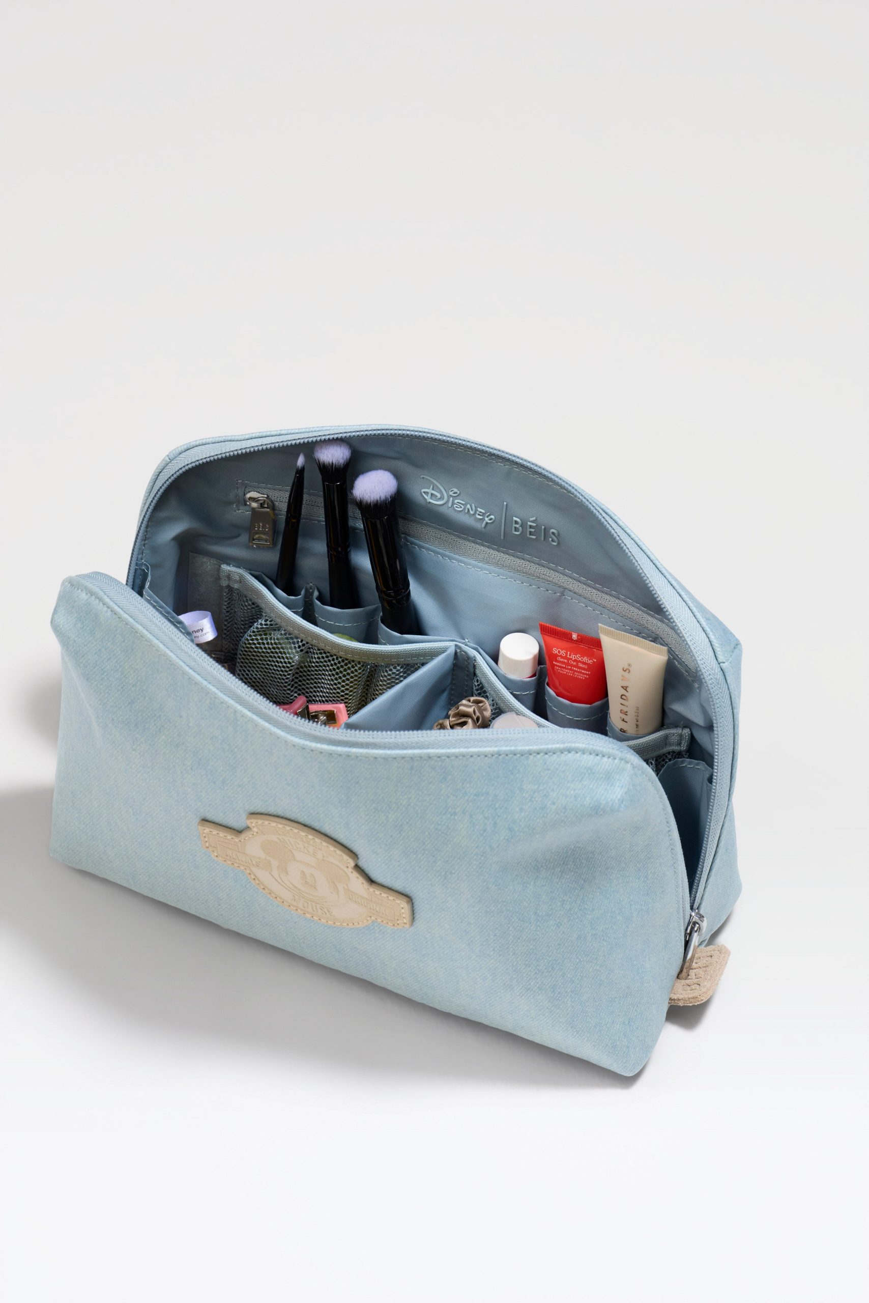 The Disney Medium Cosmetic Pouch in Blue Jeans - Image 2